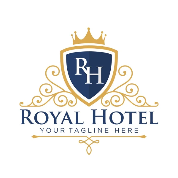 Plantilla de logotipo del hotel — Vector de stock