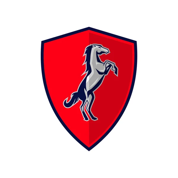 Plantilla de logotipo de caballos — Vector de stock