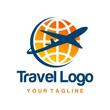 Seyahat logo şablonu
