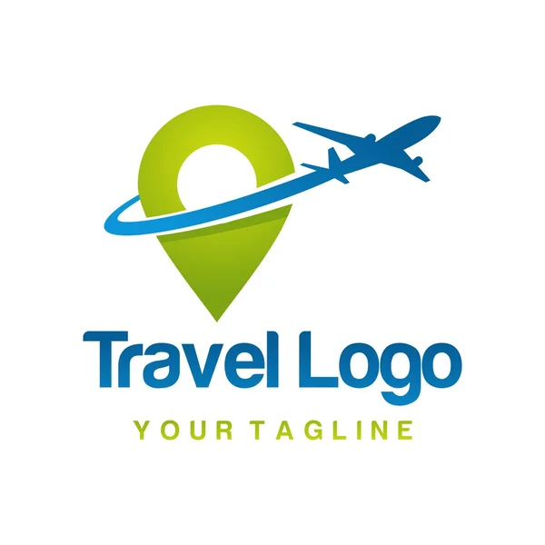 Travel Logo Template — Stock Vector