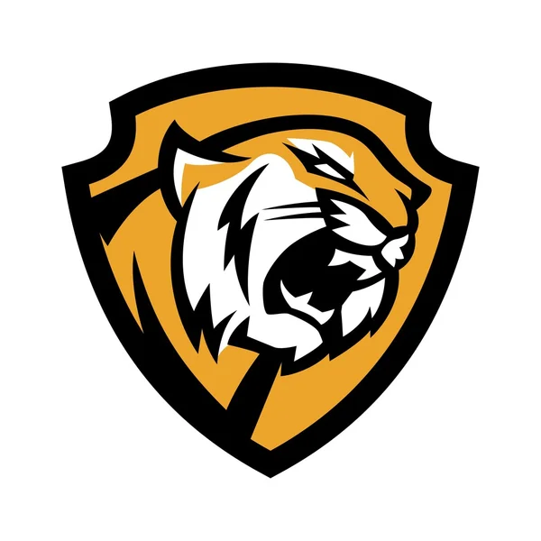 Tiger logotyp mall — Stock vektor