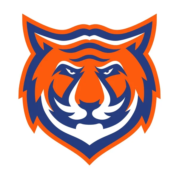Πρότυπο λογότυπο του τίγρη — Διανυσματικό Αρχείο