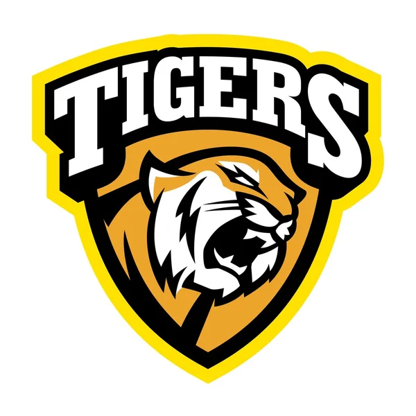 Vorlage für Tiger-Logo — Stockvektor