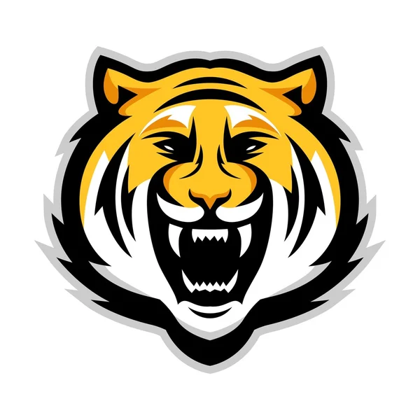 Tiger logotyp mall — Stock vektor