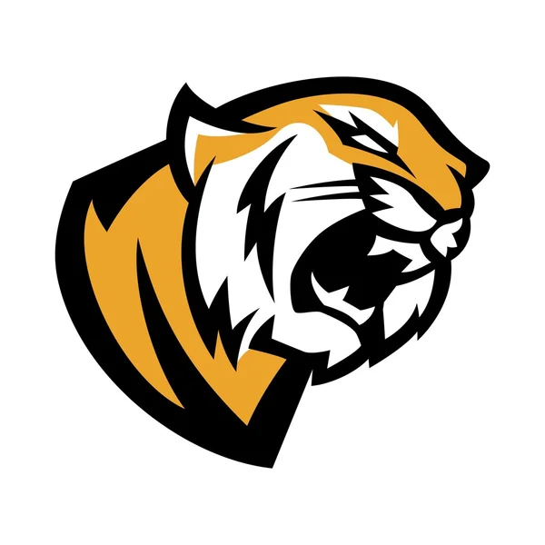 Vorlage für Tiger-Logo — Stockvektor