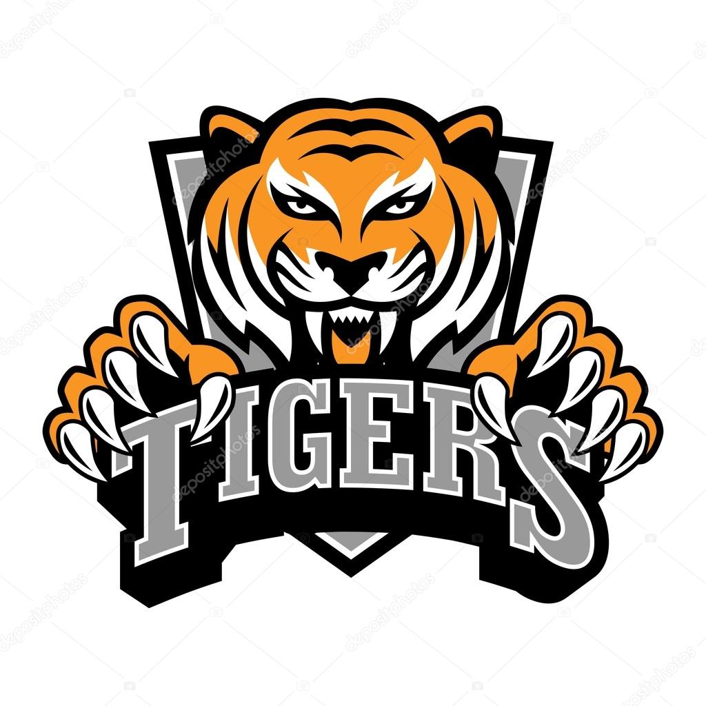 Tiger Logo Outline