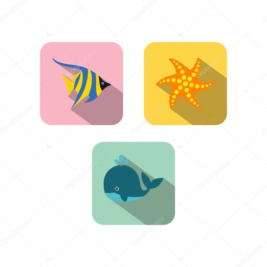 Sea life Logo Template