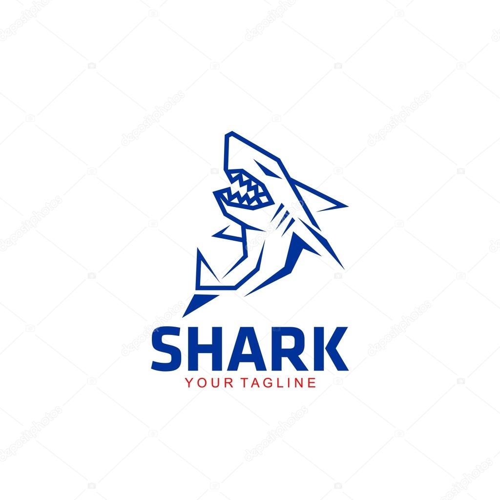 Shark Logo Template