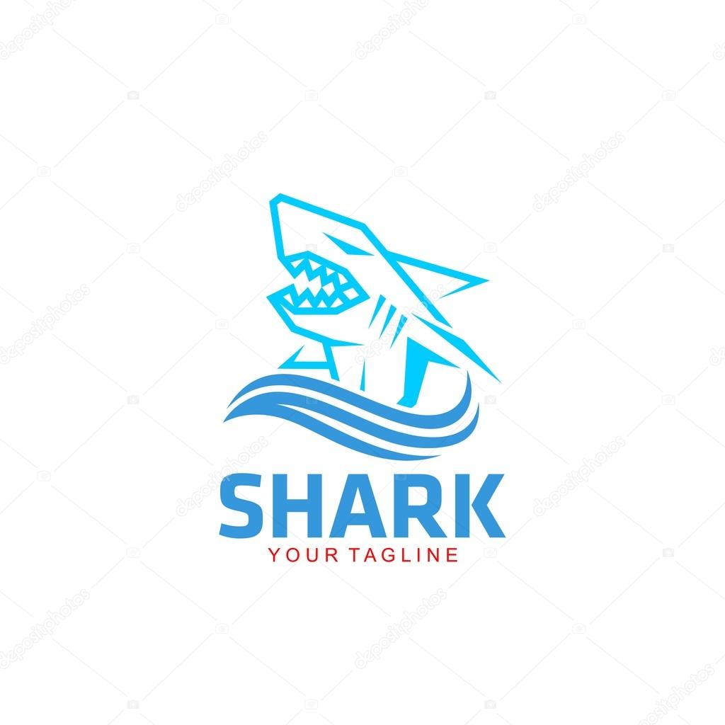 Shark Logo Template