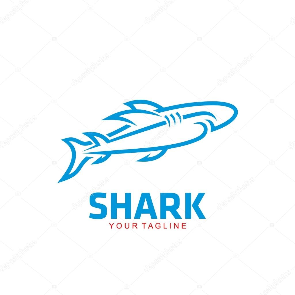 Shark Logo Template