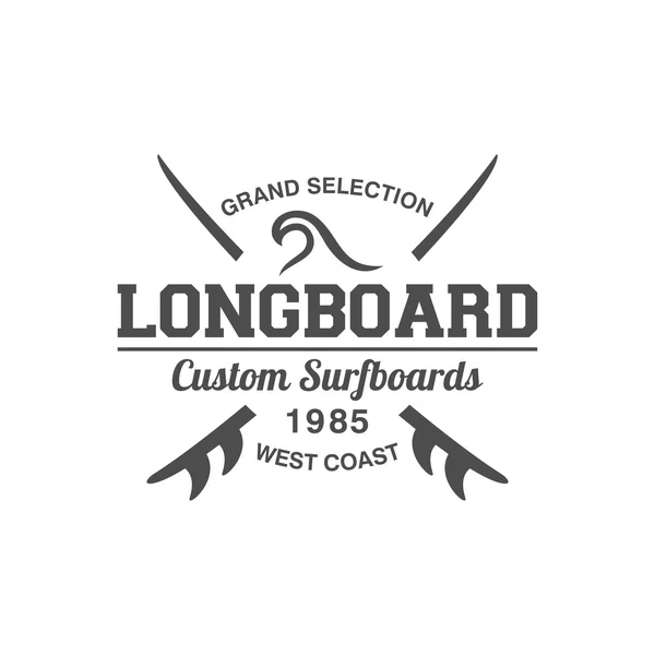 Vintage Surf şablonu