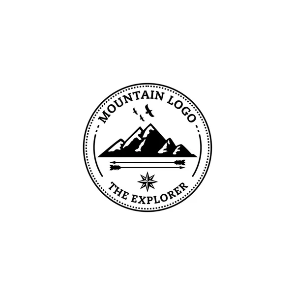 Góry Logo szablon — Wektor stockowy