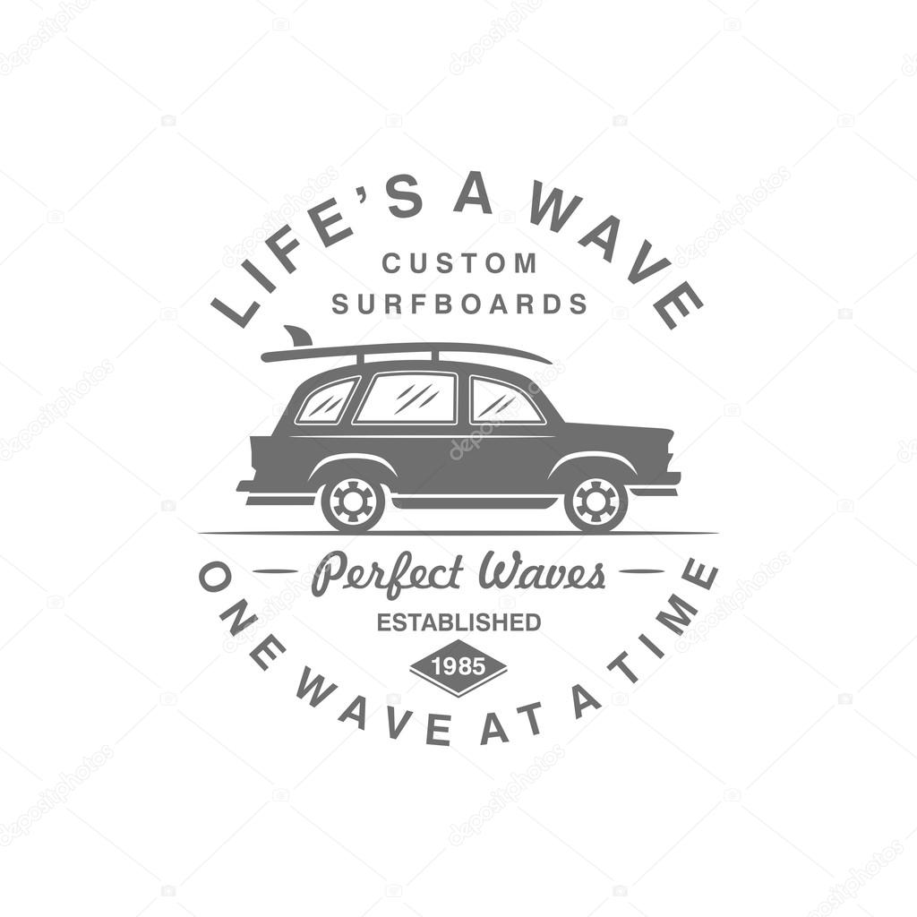 Vintage Surf Template