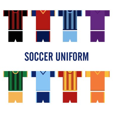 Futbol tek tip Logo şablonu