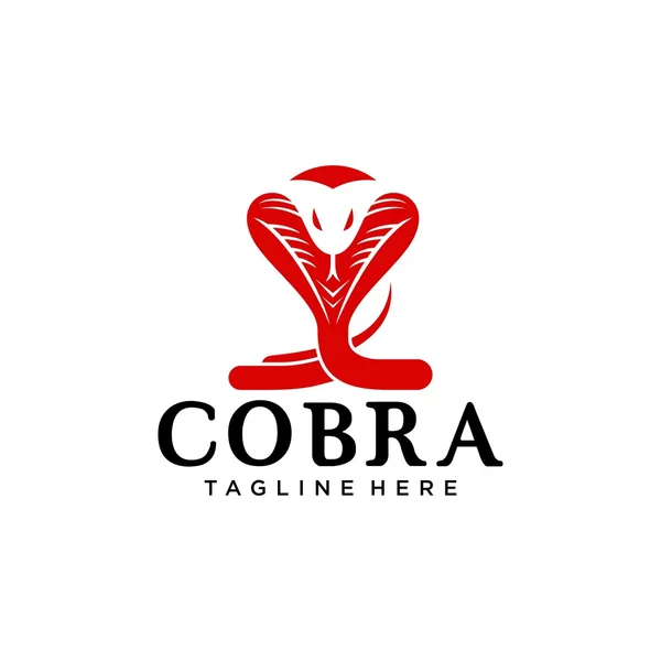 Modello logo Cobra — Vettoriale Stock