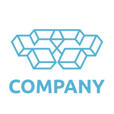 Geometrik vektör şablonu