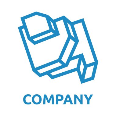 Geometrik vektör şablonu