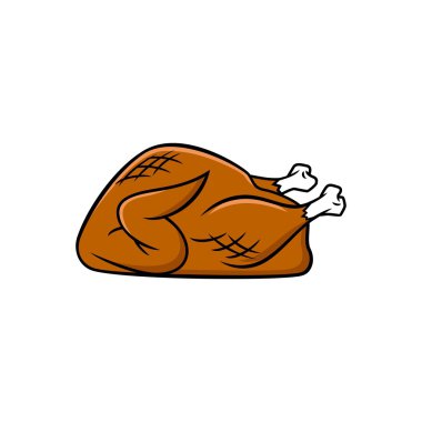Roasted Chicken Logo Template