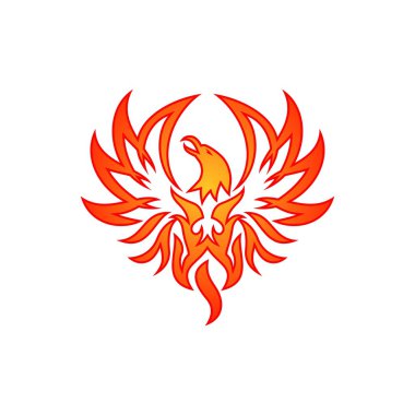 Phoenix vektör şablonu