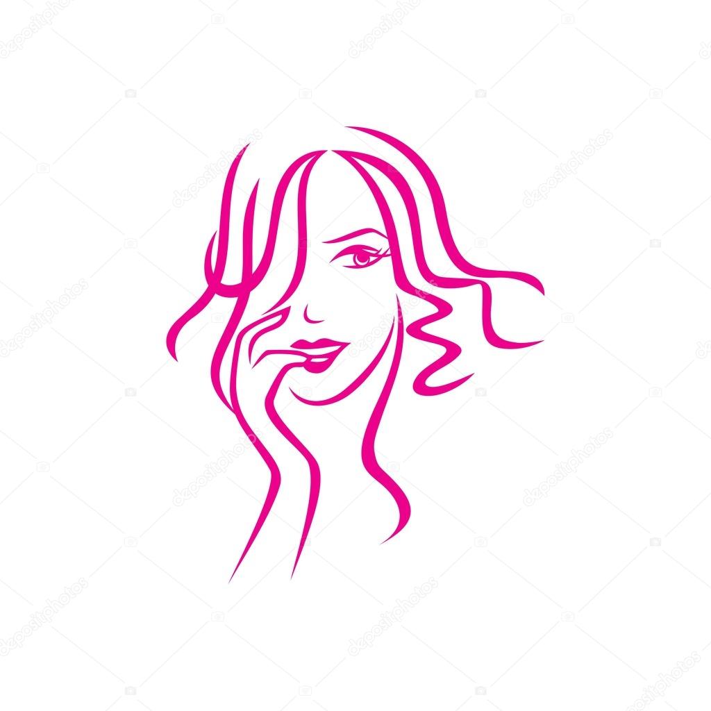 Beauty Face Vector Template