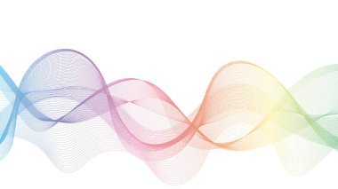 Soyut Dalgalı Çizgiler HD