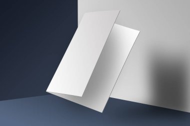 Çift sayfa broşür modeli