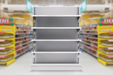Süpermarket raf sonu kapağı izole edildi