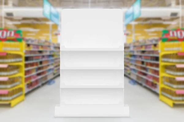 Product Supermarket Shelf Isolated — Stock Photo, Image