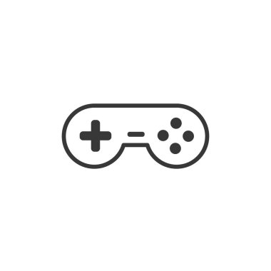 Joystick Oyun Denetleyici Simge Tasarım Şablonu