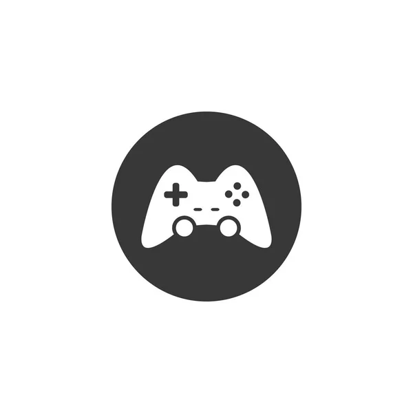 Joystick Game Controller Icon Design Template — Vetor de Stock