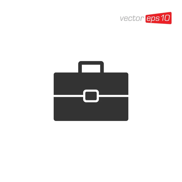 Suitcase Bag Icon Design Vector — 스톡 벡터