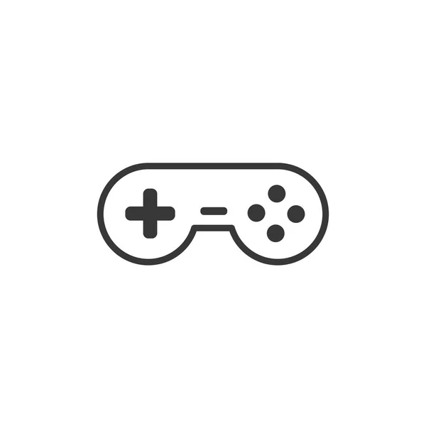 Joystick Game Controller Icon Design Template — Vetor de Stock