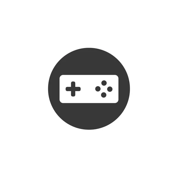 Joystick Game Controller Icon Design Template —  Vetores de Stock