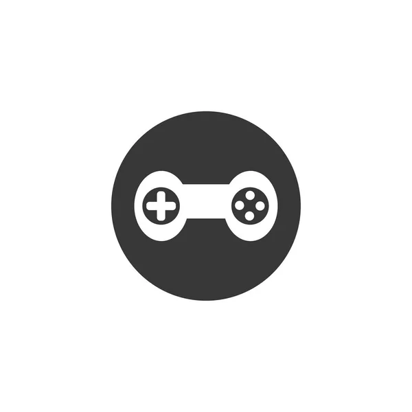 Joystick Game Controller Icona Design Template — Vettoriale Stock