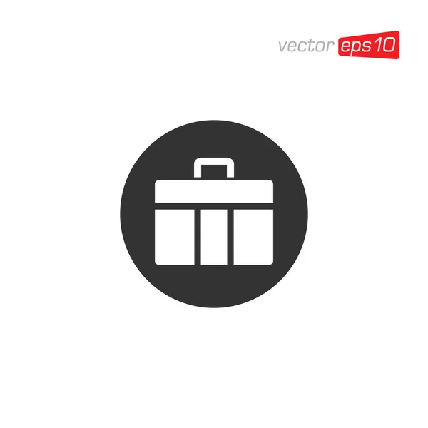 Koffer Und Tasche Icon Design Vector — Stockvektor