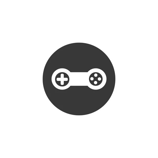 Steuerknüppel Game Controller Icon Design Template — Stockvektor