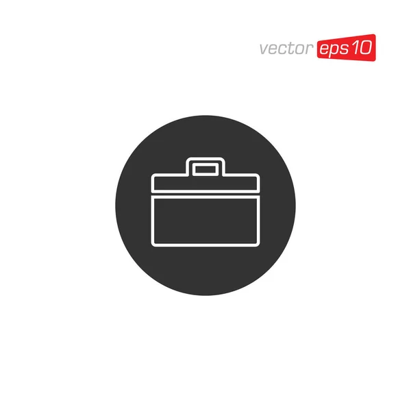 Vecteur Conception Valise Icône Sac — Image vectorielle