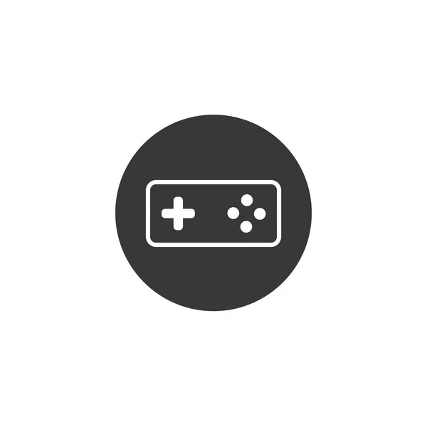 Joystick Game Controller Ikon Design Mall — Stock vektor