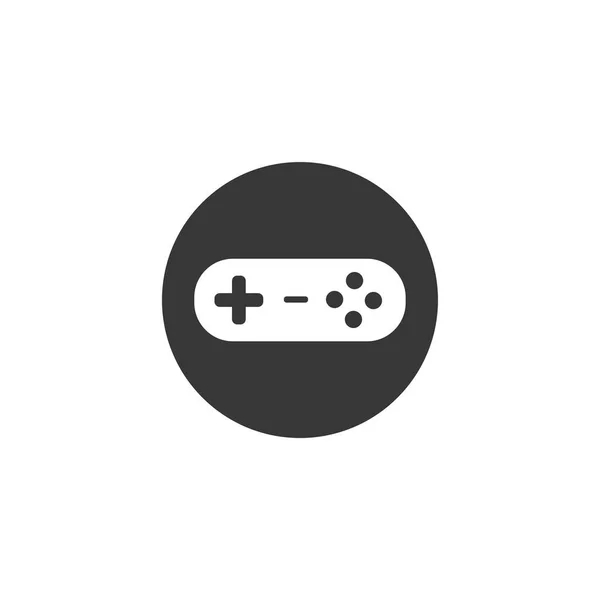 Steuerknüppel Game Controller Icon Design Template — Stockvektor