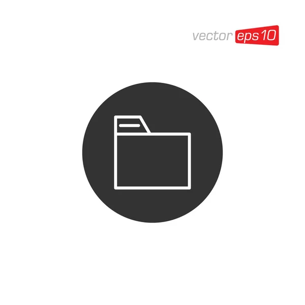 Administrador Archivos Icono Diseño Símbolos Vector — Vector de stock