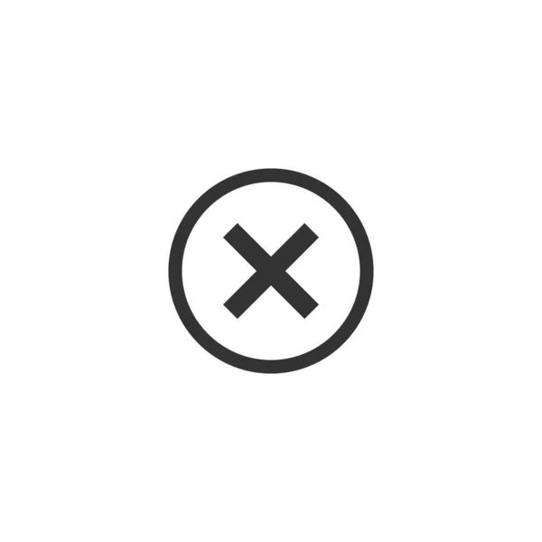 Niedergang Zeichen Icon Design Vektor — Stockvektor