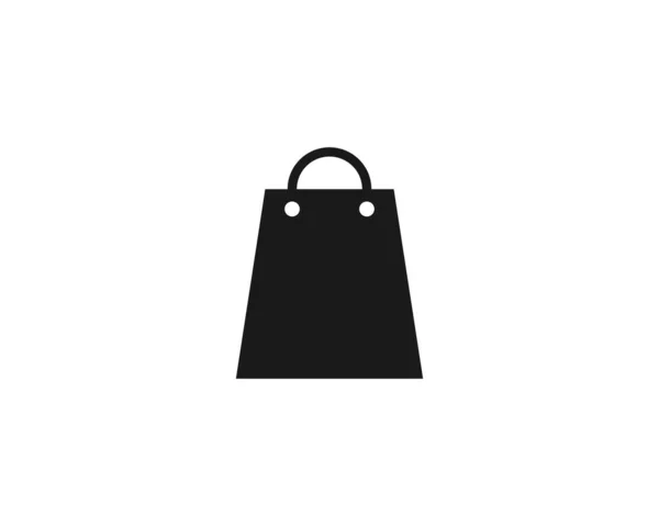 Çanta Dükkanı Simgesi Tasarım Vektörü — Stok Vektör