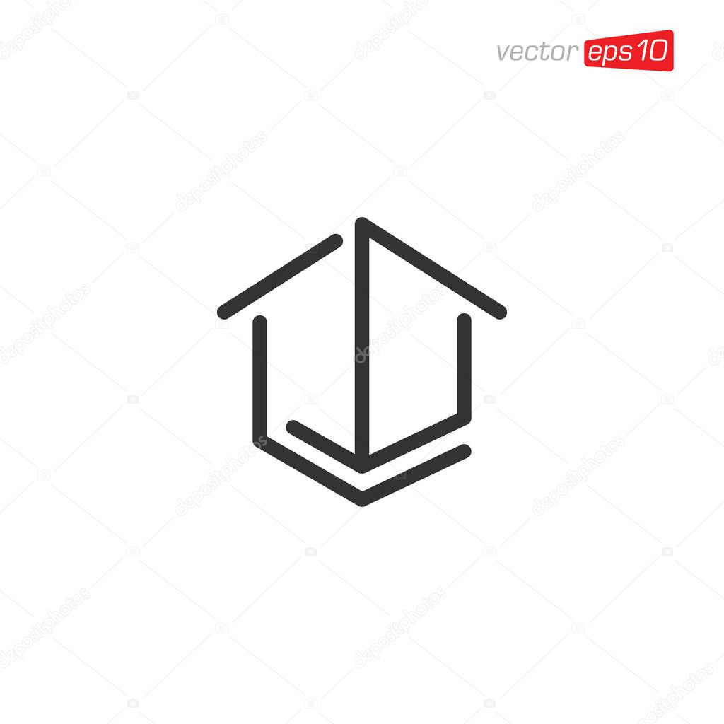 Home and House Logo Icon Vector