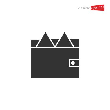 Wallet Money Icon Design Vector Template