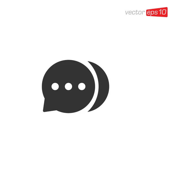 Chat Message Icon Design Vector