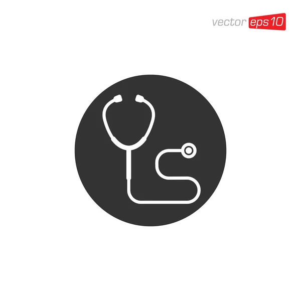 Stethoscoop Medische Icoon Ontwerp Vector — Stockfoto