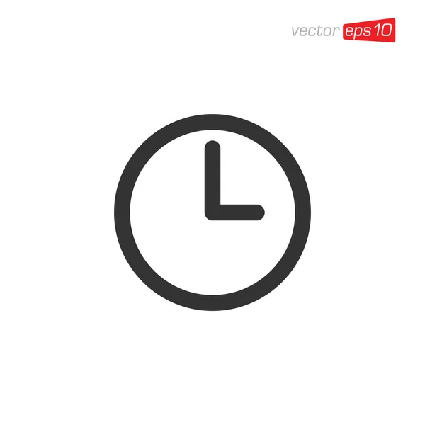 Time Icon Design Vector Template — Stockový vektor