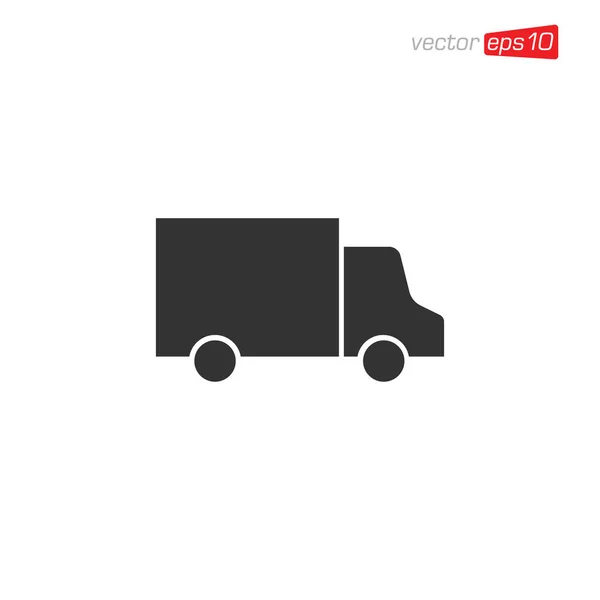 Camion Livraison Icône Design Vecteur — Image vectorielle