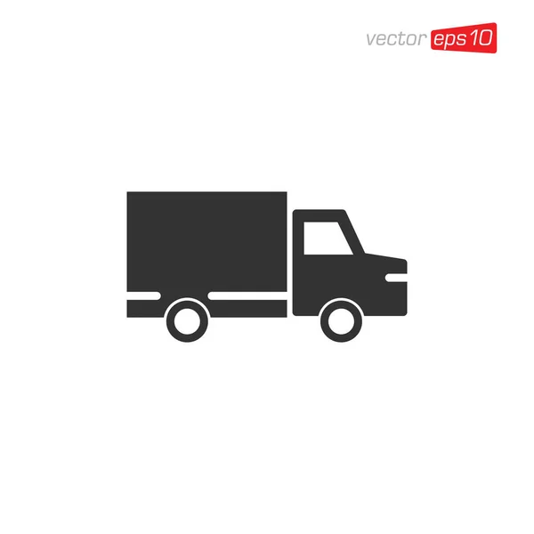 Camion Livraison Icône Design Vecteur — Image vectorielle