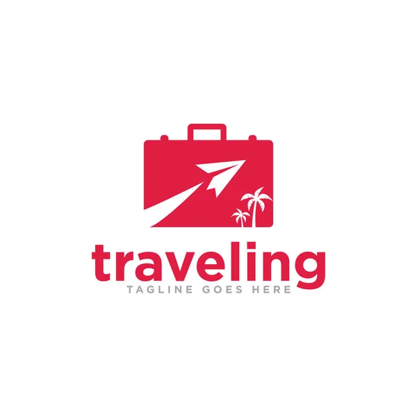 Travel Logo Icon Design Vector — Stock Vector